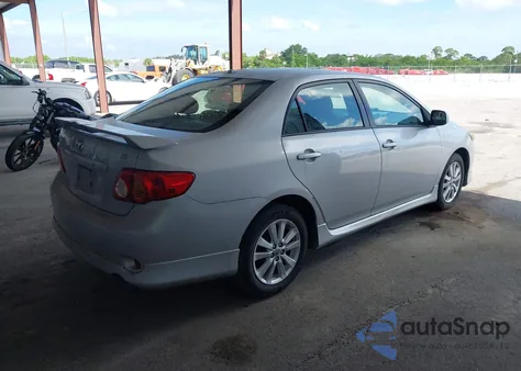 2009 Toyota Corolla S from USA, damaged, VIN 2T1BU40EX9C037267